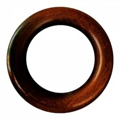 HOLZRING 55 X 8 MM LACKIERT MATT, 2 STK. - Fb. BRAUN