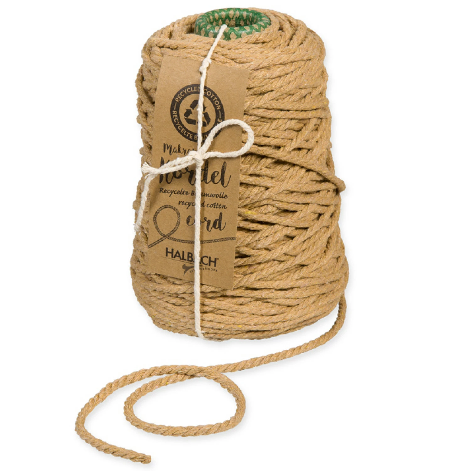 MAKRAMEE / MACRAMÈ GARN - 500G - Fb. CAPPUCCINO