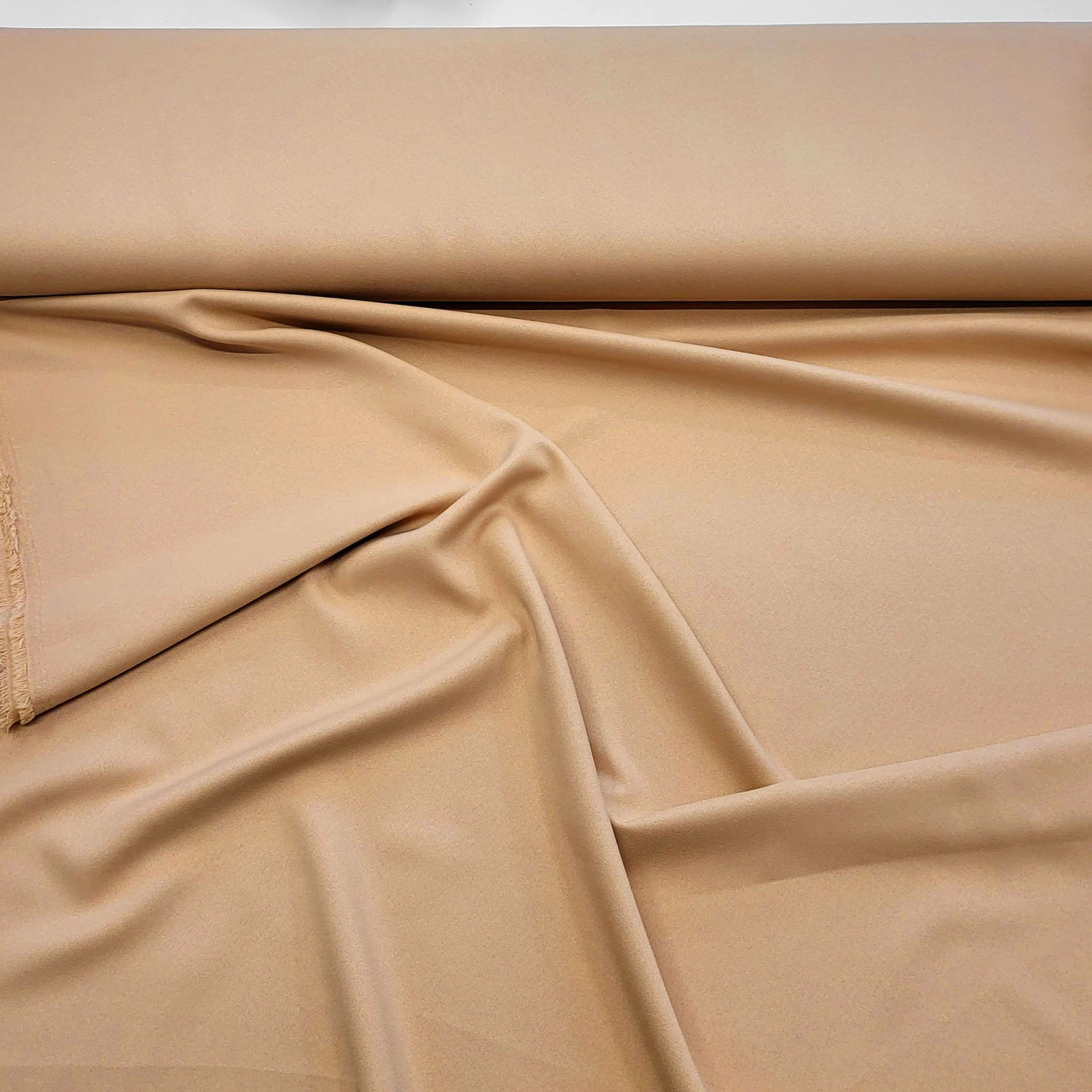 CREPE MAROCAIN LEICHT ELASTISCH - Fb. 006 BEIGE