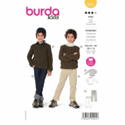BURDA SCHNITTMUSTER 9251 - KOMBINATION