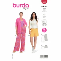 BURDA SCHNITTMUSTER 5898 - HOSE