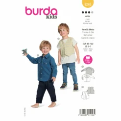 BURDA SCHNITTMUSTER 9248 - HEMD & WESTE