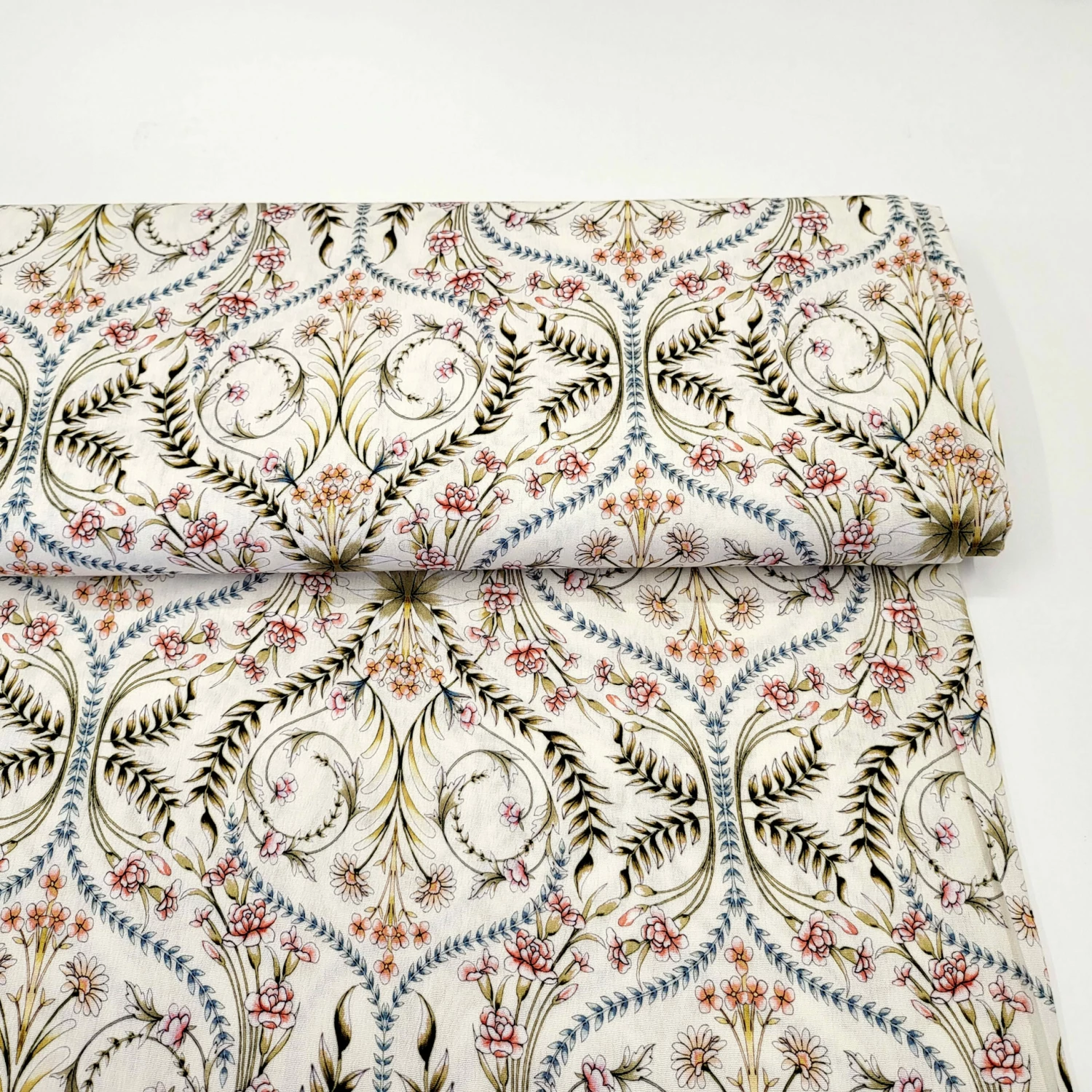 VISKOSE STOFF - Fb. ECRU