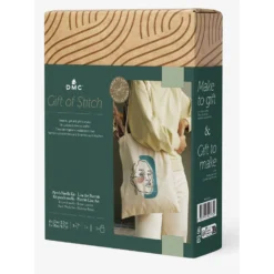 DMC GIFT OF STITCH - PUNCH NEEDLE SET EINKAUFSTASCHE "PORTRAIT"