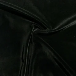 BAUMWOLLSAMT MIT GOLDKANTE - Fb. SCHWARZ